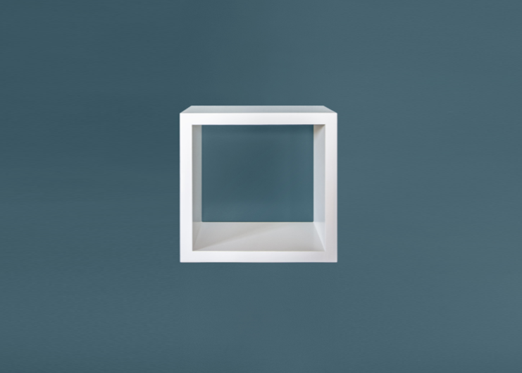 Comet cube shelf - The Room