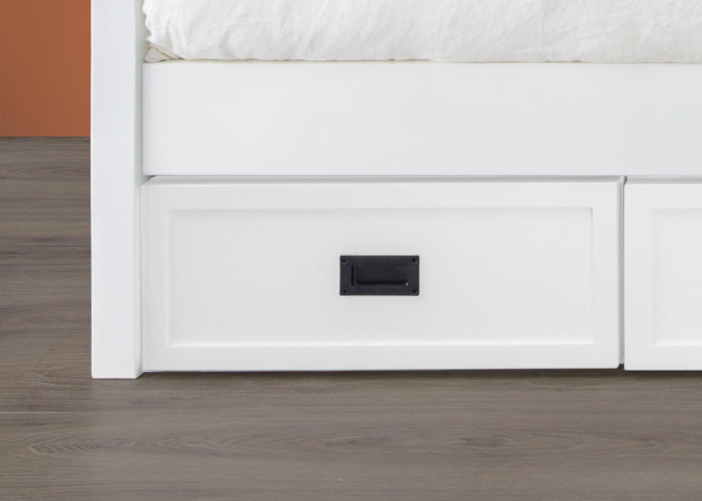 Mercury bed storage drawers - The Room