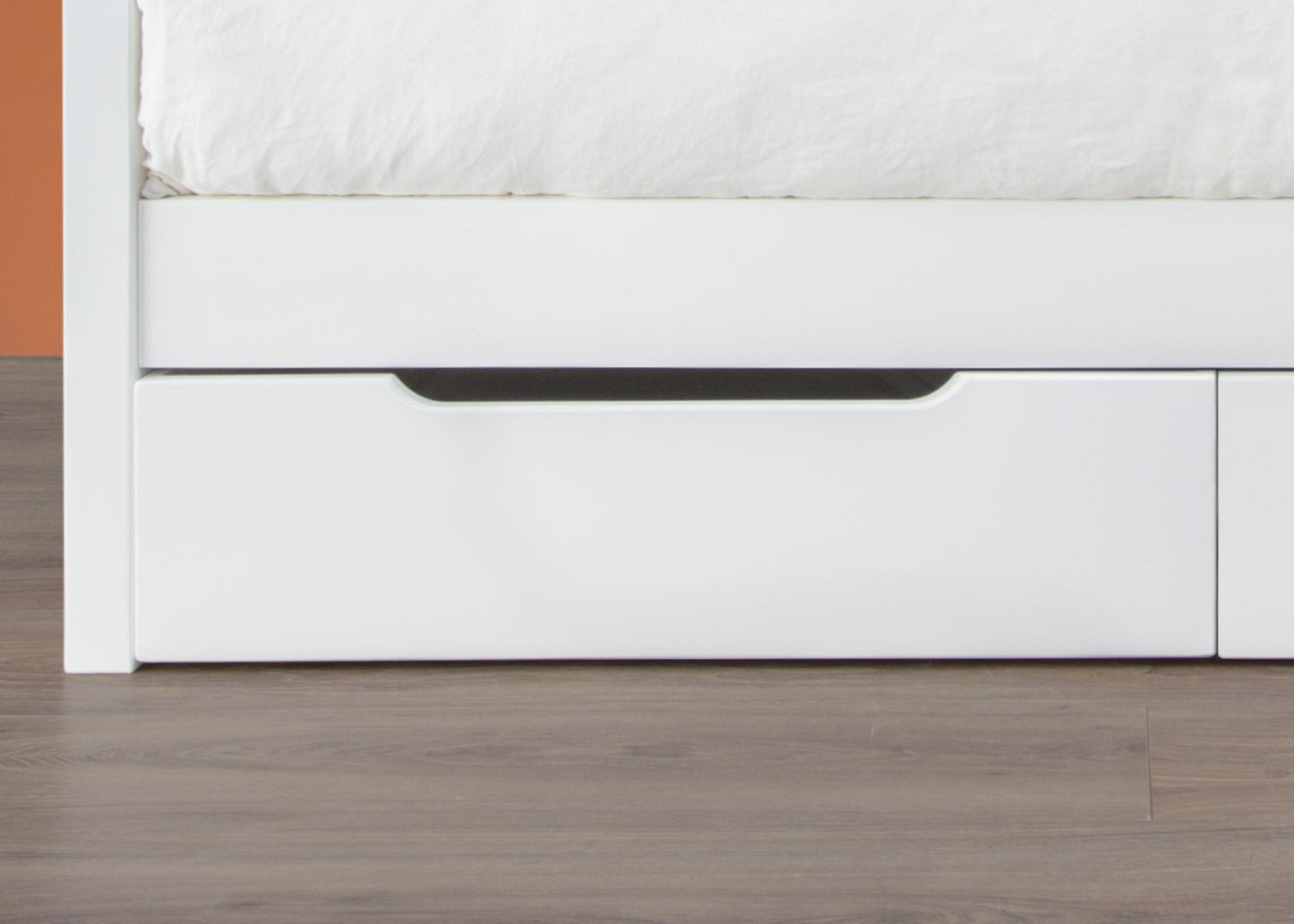 Pluto bed storage drawers - The Room