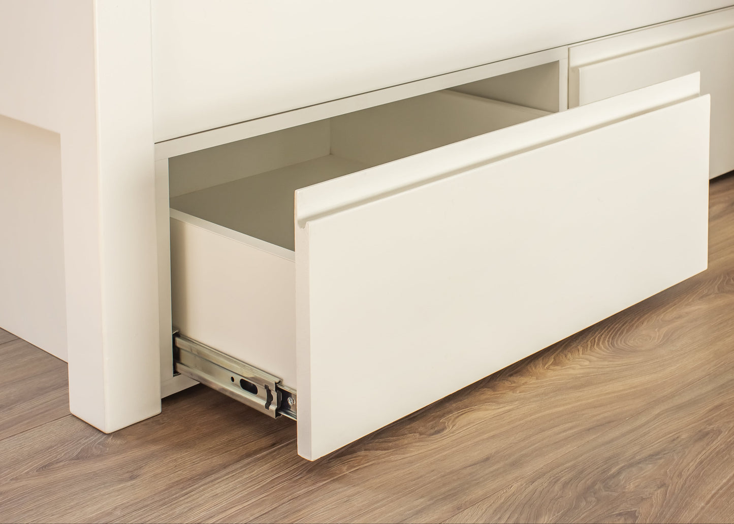 Saturn bed storage drawers - The Room