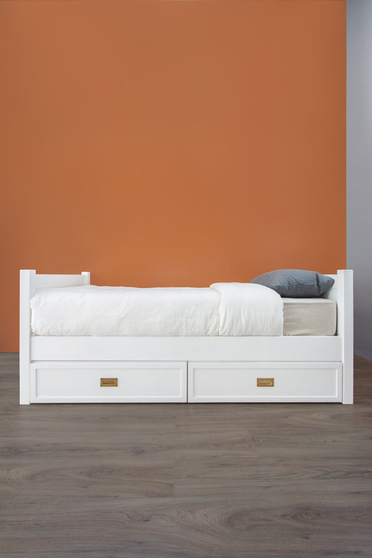 Venus bed storage drawers - The Room