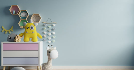 Furniture and Wall Decor in a Kid's Bedroom